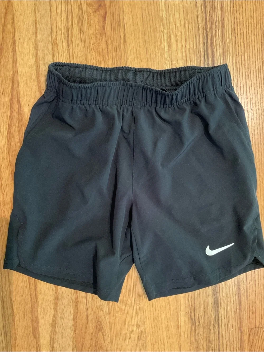 Nike - Big Kids’ Dri Fit SHORTS - Boys’ Size S - Black - Side Pockets